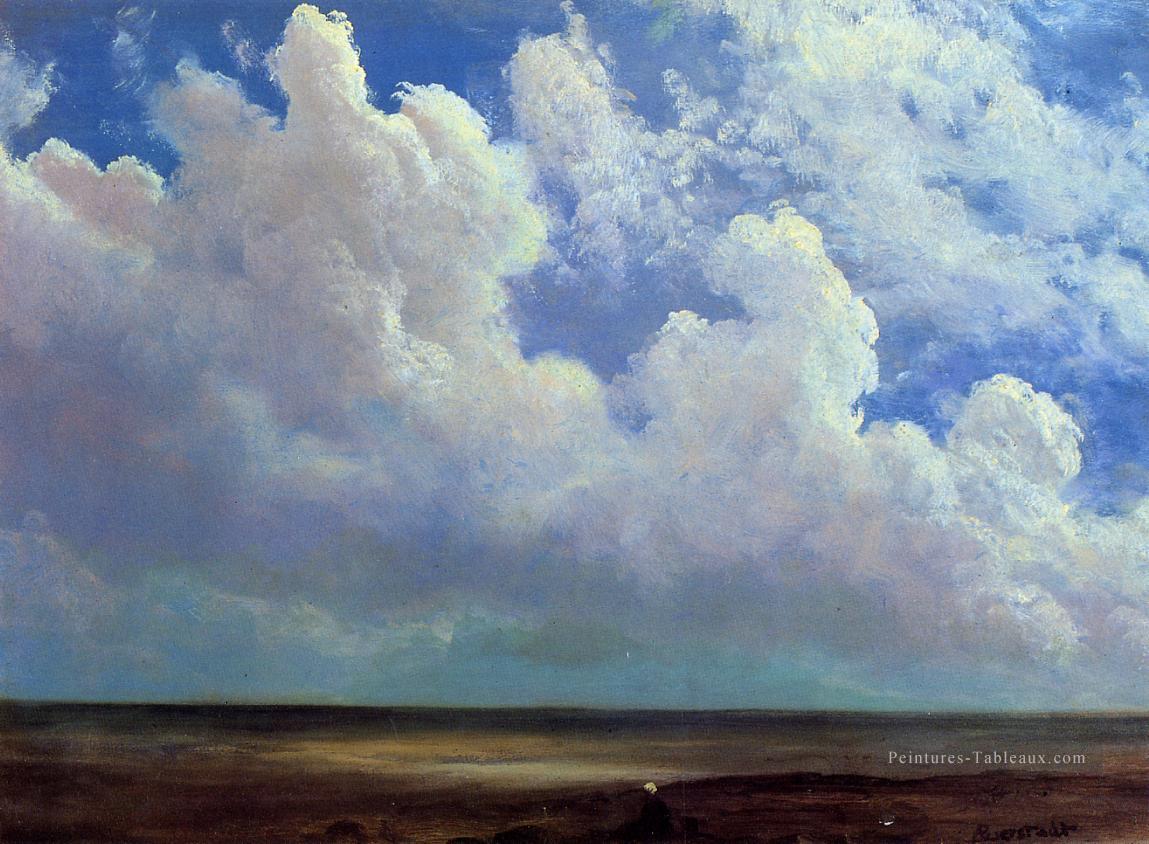 Scène de plage Albert Bierstadt Peintures à l'huile